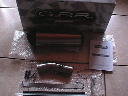 Gpr zx6r gpe oval - zx6r, stainless